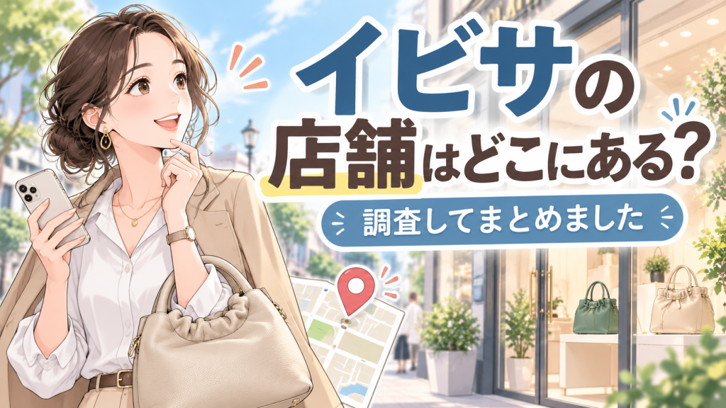 ibiza イビサ 店舗 バッグ
